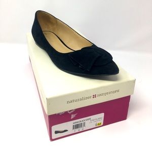 Black Suede Naturalizer Flats